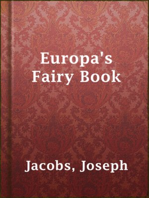cover image of Europa's Fairy Book